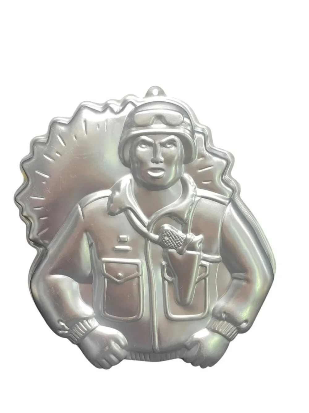 Wilton 2105-2950 G.I. Joe‎ Soldier Cake Pan 1986 Hasbro Military
